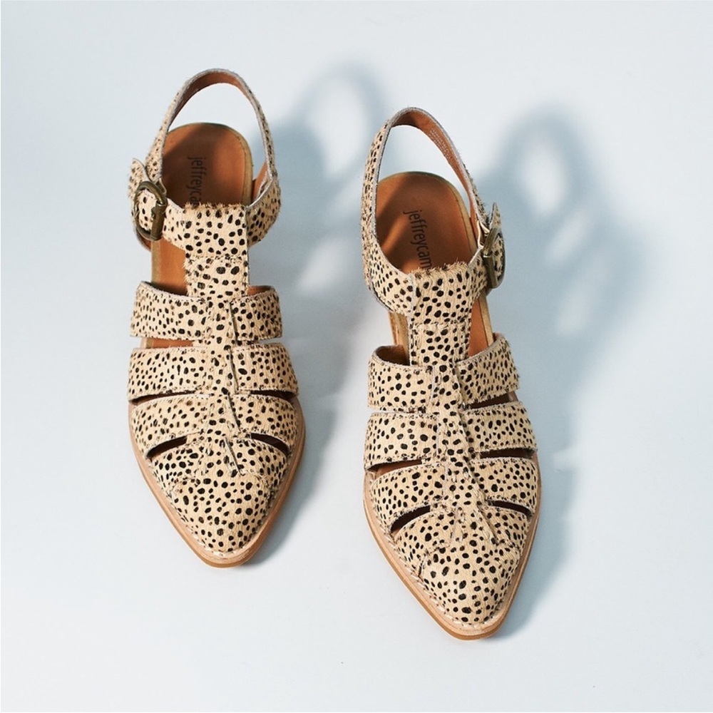 Jeffrey Campbell Angora Calf Hair Heel